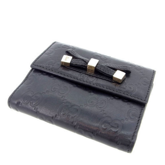 Gucci Accessory Wallet Black Princess - Picture 1 of 6
